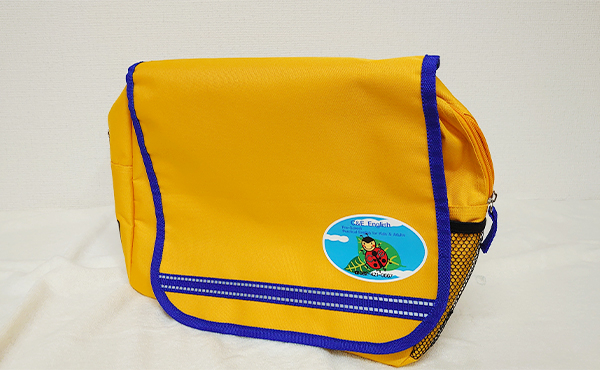 スクールバッグのOEM生産の画像